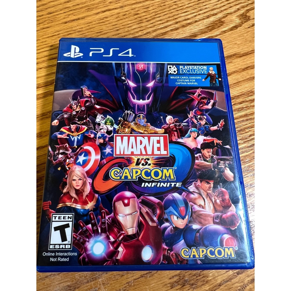 Marvel vs Capcom Infinite Sony PlayStation 4 PS4 Fighting Game 2017 Capcom